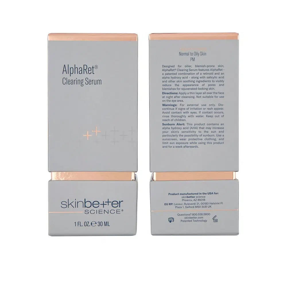 skinbetter alpharet clearing serum