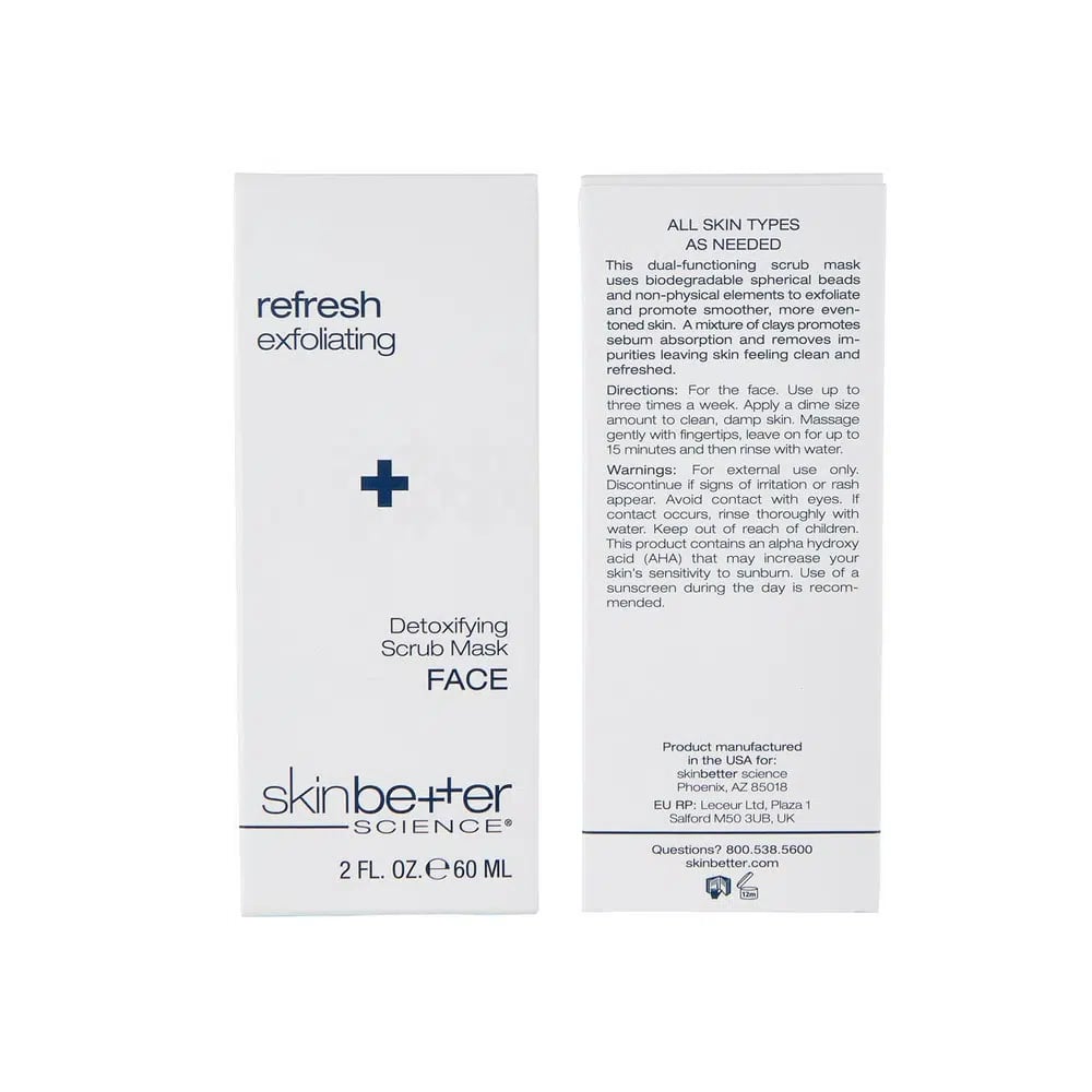 skinbetter detoxifying scrub mask