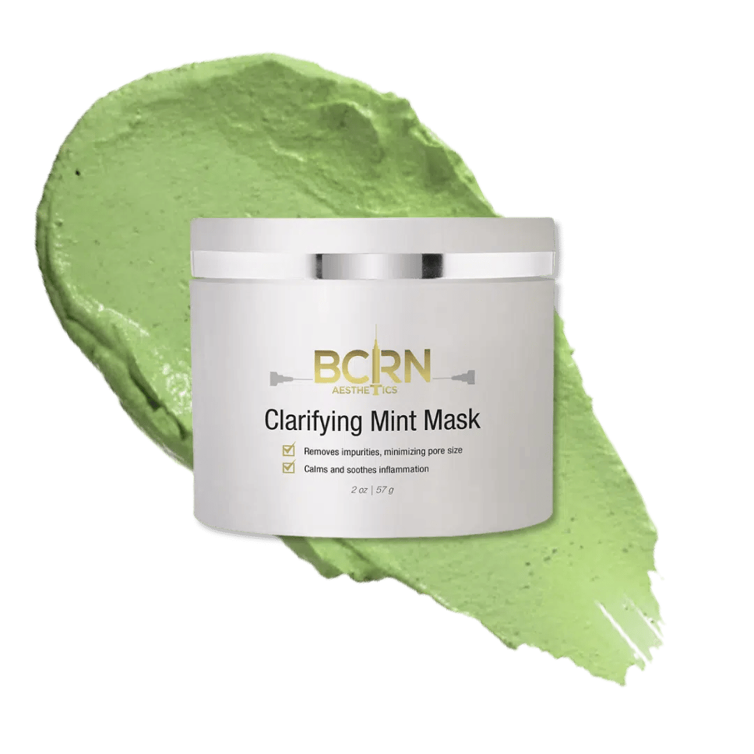 bcrn clarifying mint mask
