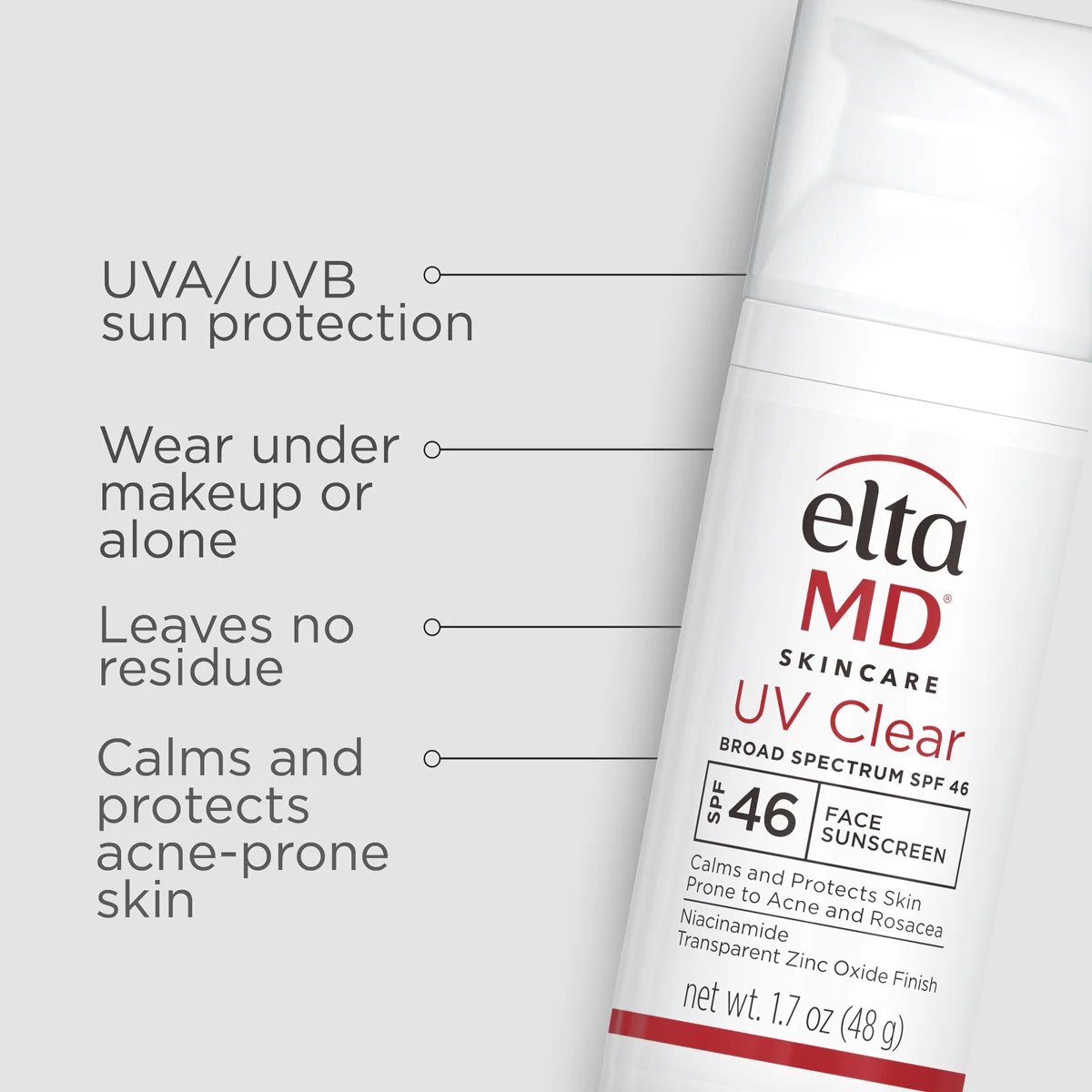 eltamd uv clear broad spectrum spf non tinted