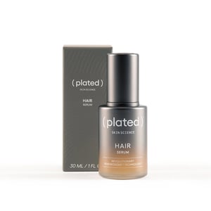 plated skin science hair serum