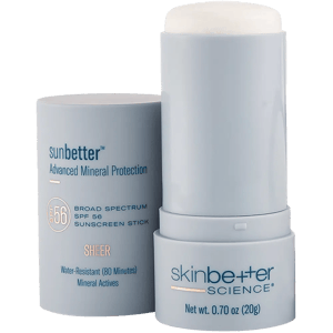 skinbetter sunbetter sheer spf sunscreen stick