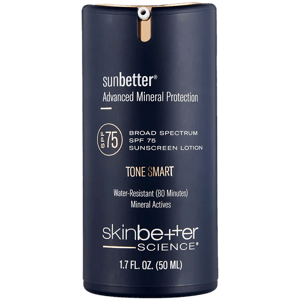 skinbetter sunbetter tone smart spf sunscreen lotion