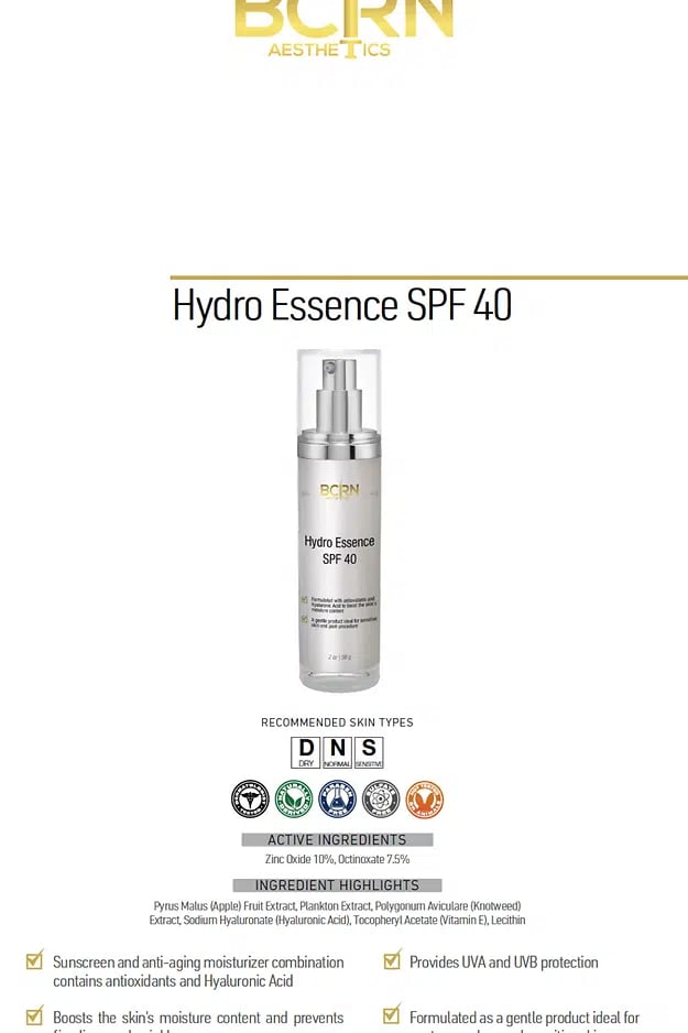 bcrn hydro essence spf
